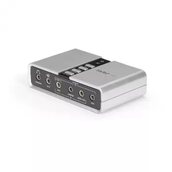 StarTech.com 7.1 USB garso adapteris – išorinė garso kortelė su SPDIF skaitmeniniu garsu