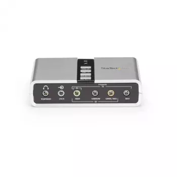 StarTech.com 7.1 USB garso adapteris – išorinė garso kortelė su SPDIF skaitmeniniu garsu