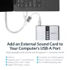 StarTech.com 7.1 USB garso adapteris – išorinė garso kortelė su SPDIF skaitmeniniu garsu