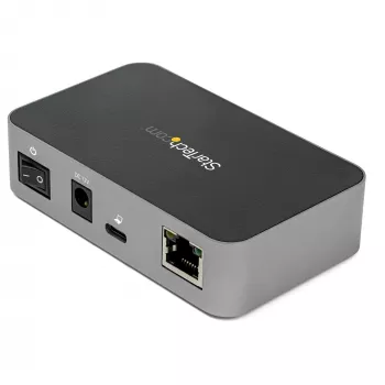 StarTech.com ~3 prievadų USB C 3.2 Gen 2 šakotuvas su Ethernet adapteriu - 10Gbps USB Type C į 2x USB-A ir 1x USB-C prievadus - USB šakotuvas su BC 1.2 greituoju telefonų įkrovimu