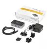 StarTech.com HB31C2A1CGS 3 prievadų USB-C šakotuvas su LAN lizdu (Gigabit Ethernet), USB 3.1 Gen 2 10 Gbps, 2x USB-A + 1x USB-C, 1 m kabelis, kartu maitinimo blokas