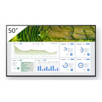 Sony FW-50BZ30L Profesionalus skaitmeninis ekranas 50 colių (127 cm) 4K Ultra HD LCD Wi-Fi 440 cd/m² Juodas Android 24/7