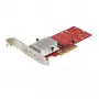 StarTech.com PEX8M2E2 Dvigubas M.2 PCIe SSD adapterio kortelė - x8 / x16 Dvigubas NVMe arba AHCI M.2 SSD į PCI Express 3.0 - M.2 NGFF PCIe (M-Key) suderinama - Palaiko 2242, 2260, 2280 - JBOD - Mac ir PC