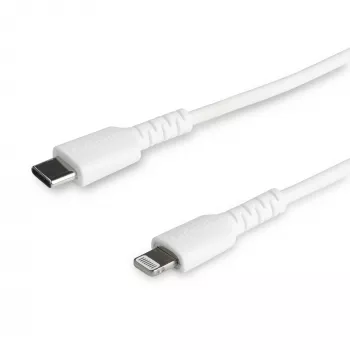 StarTech.com 2 m USB-C į Lightning laidas – tvirtas aramido pluošto laidas, MFi sertifikuotas, baltas
