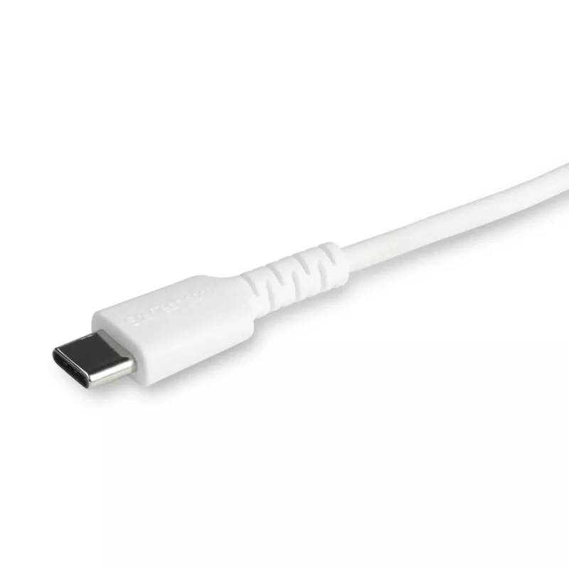 StarTech.com 2 m USB-C į Lightning laidas – tvirtas aramido pluošto laidas, MFi sertifikuotas, baltas