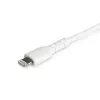 StarTech.com 1 m baltas USB-C į Lightning laidas – tvirtas aramido pluošto kabelis su MFi sertifikatu, skirtas iPhone/iPad