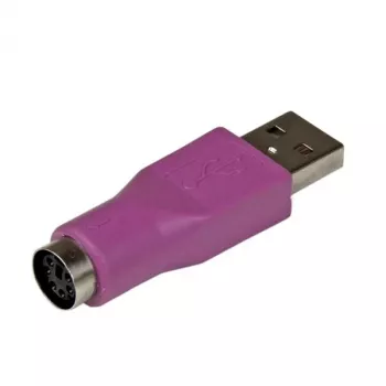 StarTech.com PS/2 klaviatūros adapteris į USB - F/M, USB A, PS/2, violetinė