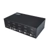StarTech.com 4 prievadų dvigubo DisplayPort KVM jungiklis – 4K 60Hz, 3840 x 2160 pikselių, 4K Ultra HD, montavimui į stelažą, 18 W, 2U, juodas