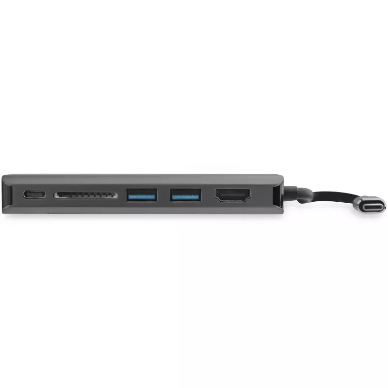 StarTech.com USB-C kelių prievadų adapteris – USB-C kelioninis dokas iki 4K HDMI, 3x USB 3.0 šakotuvas, SD/SDHC, GbE, 60W PD 3.0 pralaidumas – USB Type-C / Thunderbolt 3