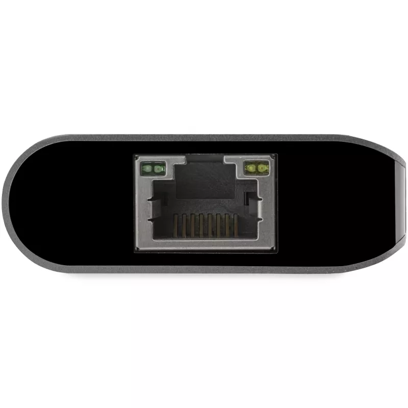 StarTech.com USB-C kelių prievadų adapteris – USB-C kelioninis dokas iki 4K HDMI, 3x USB 3.0 šakotuvas, SD/SDHC, GbE, 60W PD 3.0 pralaidumas – USB Type-C / Thunderbolt 3