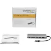 StarTech.com USB-C kelių prievadų adapteris – USB-C kelioninis dokas iki 4K HDMI, 3x USB 3.0 šakotuvas, SD/SDHC, GbE, 60W PD 3.0 pralaidumas – USB Type-C / Thunderbolt 3