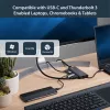StarTech.com USB-C kelių prievadų adapteris – USB-C kelioninis dokas iki 4K HDMI, 3x USB 3.0 šakotuvas, SD/SDHC, GbE, 60W PD 3.0 pralaidumas – USB Type-C / Thunderbolt 3