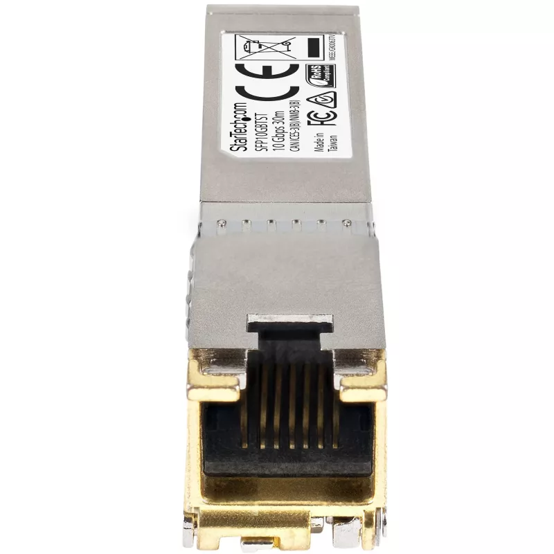 StarTech.com Cisco SFP-10GB-TC suderinamas SFP+ modulis - 10GBASE-T - SFP į RJ45 kat.6/kat.5e - 10GE gigabito Ethernet SFP+ - RJ-45 30 m - Cisco Firepower, ASR1000, ASR9000