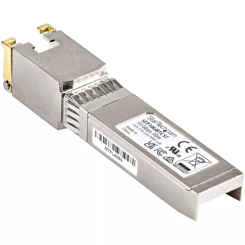 StarTech.com Cisco SFP-10GB-TC suderinamas SFP+ modulis - 10GBASE-T - SFP į RJ45 kat.6/kat.5e - 10GE gigabito Ethernet SFP+ - RJ-45 30 m - Cisco Firepower, ASR1000, ASR9000