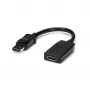 StarTech.com DP2HDMI DisplayPort į HDMI vaizdo keitiklis/adapteris, pasyvus, iki 1920x1200, DP kištukas, HDMI lizdas, 24 cm