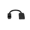 StarTech.com DP2HDMI DisplayPort į HDMI vaizdo keitiklis/adapteris, pasyvus, iki 1920x1200, DP kištukas, HDMI lizdas, 24 cm