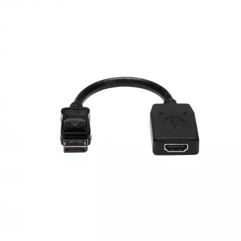 StarTech.com DisplayPort į HDMI adapteris – DP į HDMI adapteris / vaizdo keitiklis – 1080p – VESA sertifikuotas – DP į HDMI monitorių / ekraną / projektorių adapteris – pasyvus – su fiksuojančia DP jungtimi
