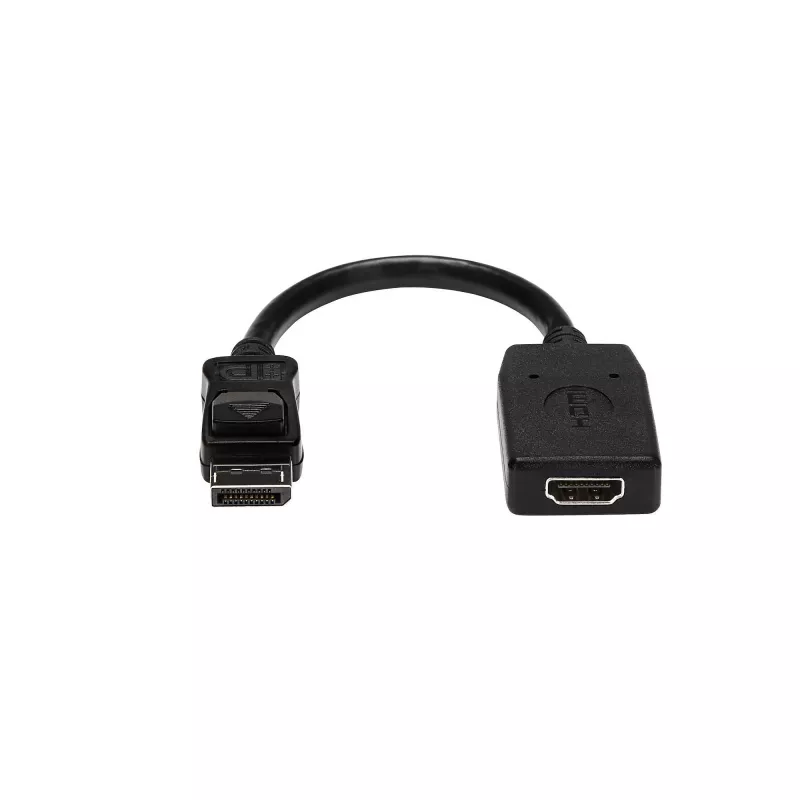 StarTech.com DP2HDMI DisplayPort į HDMI vaizdo keitiklis/adapteris, pasyvus, iki 1920x1200, DP kištukas, HDMI lizdas, 24 cm