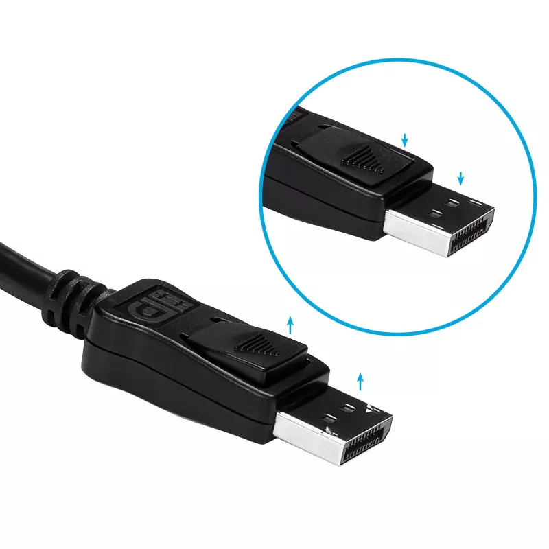 StarTech.com DP2HDMI DisplayPort į HDMI vaizdo keitiklis/adapteris, pasyvus, iki 1920x1200, DP kištukas, HDMI lizdas, 24 cm