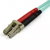 StarTech.com 10m (30 pėdų) LC/UPC į LC/UPC OM4 daugiamodis šviesolaidinis kabelis, 50/125µm LOMMF/VCSEL zipcord, 100G, maži įterpimo nuostoliai - LSZH šuoliukas