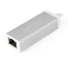 StarTech.com USB-C į Gigabit tinklo adapteris – sidabrinis, laidinis, USB, Ethernet, 5000 Mbit/s