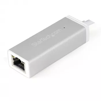 StarTech.com USB-C į Gigabit tinklo adapteris – sidabrinis, laidinis, USB, Ethernet, 5000 Mbit/s