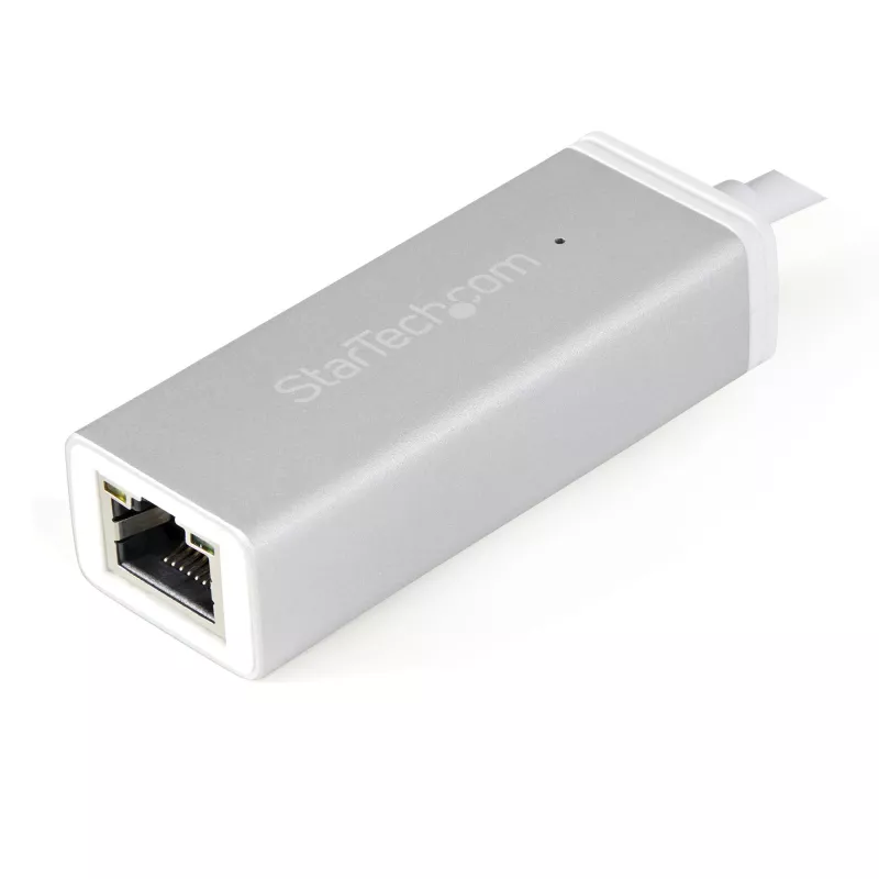 StarTech.com USB-C į Gigabit tinklo adapteris – sidabrinis, laidinis, USB, Ethernet, 5000 Mbit/s