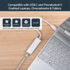 StarTech.com USB-C į Gigabit tinklo adapteris – sidabrinis, laidinis, USB, Ethernet, 5000 Mbit/s