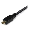 StarTech.com 2 m Micro HDMI į HDMI laidas su Ethernet – 4K 30Hz vaizdas – patvarus didelės spartos Micro HDMI Type-D į HDMI 1.4 adapterio laidas / keitiklio laidas – UHD HDMI monitoriams / televizoriams / ekranams – vyriški–vyriški