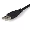 StarTech.com 1,8 m 2 prievadų FTDI USB į RS232 adapterio laidas su COM išlaikymu