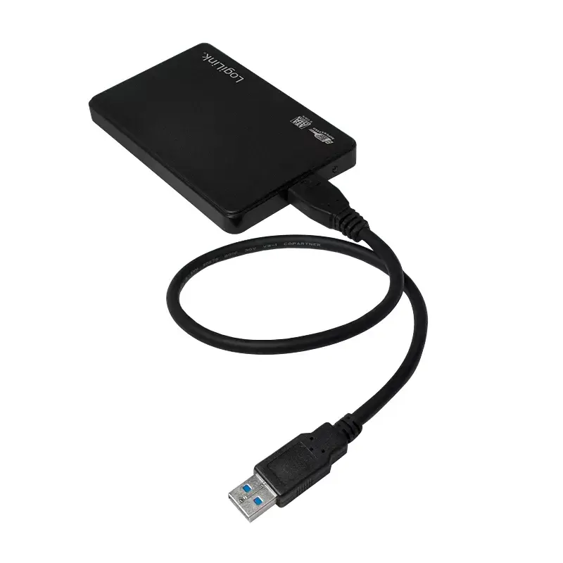 Išorinis HDD dėklas LogiLink UA0256 Juodas 2,5 colio