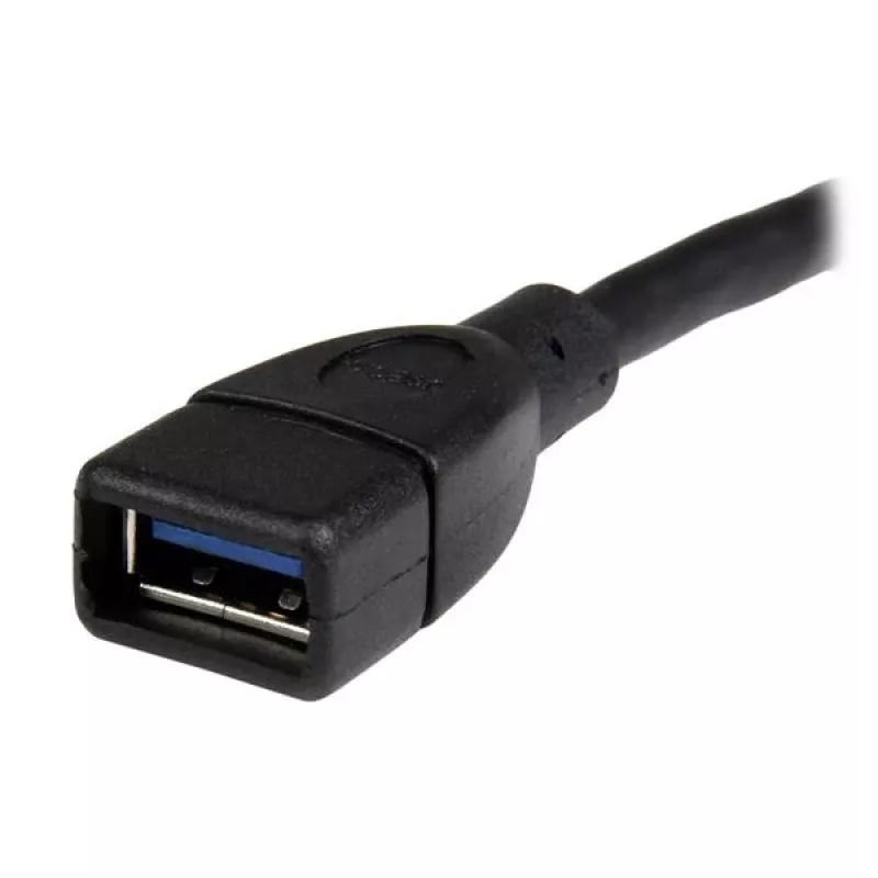 StarTech.com USB 3.0 A–A prailginimo laidas – 6 col., juodas, 0,152 m, USB A, USB A, USB 3.2 Gen 1 (3.1 Gen 1), 5 Gbit/s