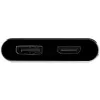StarTech.com USB-C multiportinis vaizdo adapteris – 4K 60Hz USB-C į HDMI 2.0 arba DisplayPort 1.2 monitoriaus adapteris – USB Type-C 2-in-1 ekrano keitiklis HDMI/DP HBR2 HDR – suderinamas su Thunderbolt 3