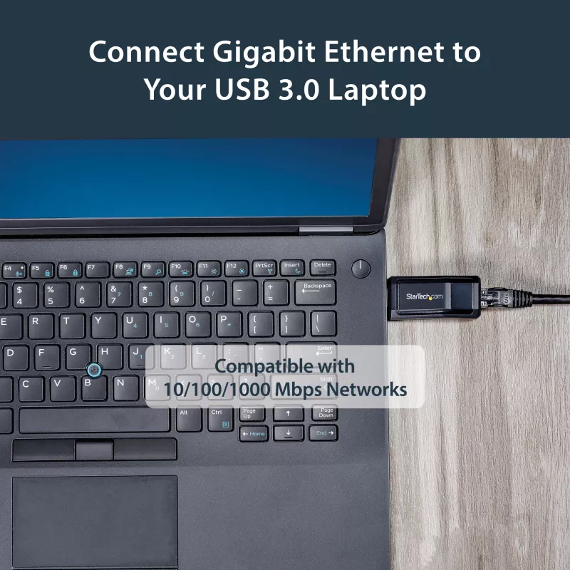 StarTech.com USB 3.0 į Gigabit Ethernet tinklo adapteris – 10/100/1000 Mbps