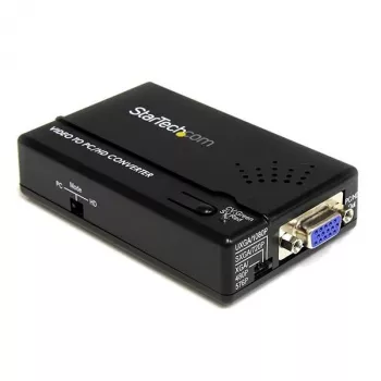 StarTech.com Kompozitinių ir S-Video signalų keitiklis į VGA su mastelio keitimo funkcija