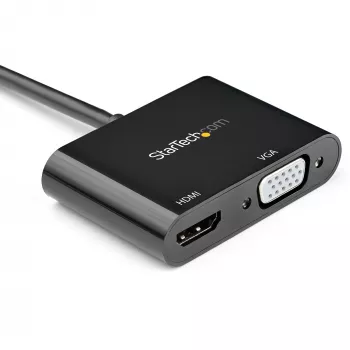 StarTech.com DisplayPort į HDMI VGA adapteris - DisplayPort 1.2 HBR2 į HDMI 2.0 (4K 60Hz) arba VGA 1080p keitiklis - DP į HDMI arba VGA monitoriaus adapteris