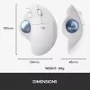 Pelė Logitech ERGO M575 Wireless Trackball RF Bluetooth