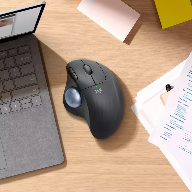 Pelė Logitech ERGO M575 Wireless Trackball RF Bluetooth
