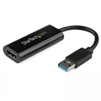 StarTech.com USB 3.0 į HDMI adapteris, USB į HDMI monitoriaus keitiklis, 1080p, skirtas Windows (nepalaiko macOS/ChromeOS/Linux) - TAA