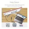 StarTech.com USB 3.0 į HDMI adapteris, USB į HDMI monitoriaus keitiklis, 1080p, skirtas Windows (nepalaiko macOS/ChromeOS/Linux) - TAA