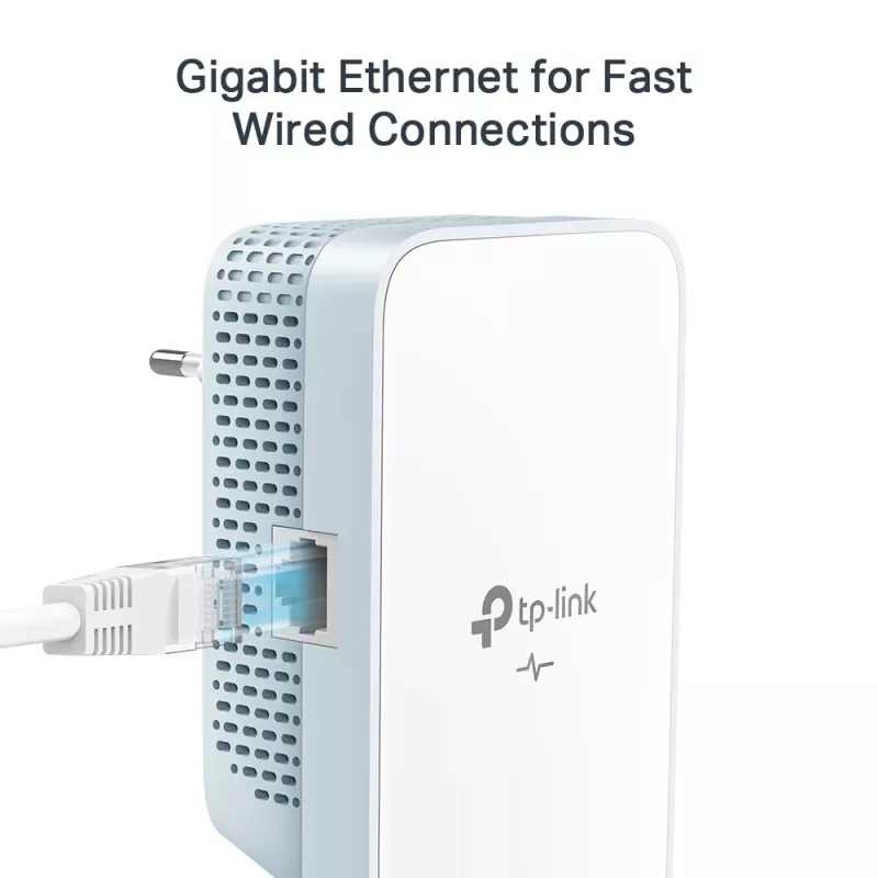 TP-Link TL-WPA1000 KIT PowerLine tinklo adapteris 1000 Mbit/s Ethernet LAN Wi-Fi Baltas 2 vnt