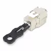 StarTech.com RJ45 prievadų spynos – 10 vnt. rinkinys su raktu, užrakinami RJ45 kištukiniai dangteliai, daugkartiniai Ethernet/LAN prievadų apsaugos, įspaudžiami RJ45 dulkių dangteliai serveriams, jungikliams, sieninėms rozetėms
