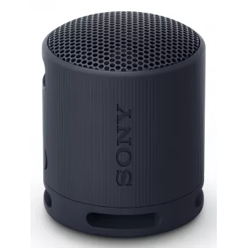 Sony SRS-XB100 – Belaidis Bluetooth garsiakalbis, nešiojamas, IP67 atsparus vandeniui ir dulkėms, 16 val. baterija, juodas