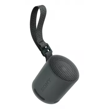 Sony SRS-XB100 – Belaidis Bluetooth garsiakalbis, nešiojamas, IP67 atsparus vandeniui ir dulkėms, 16 val. baterija, juodas