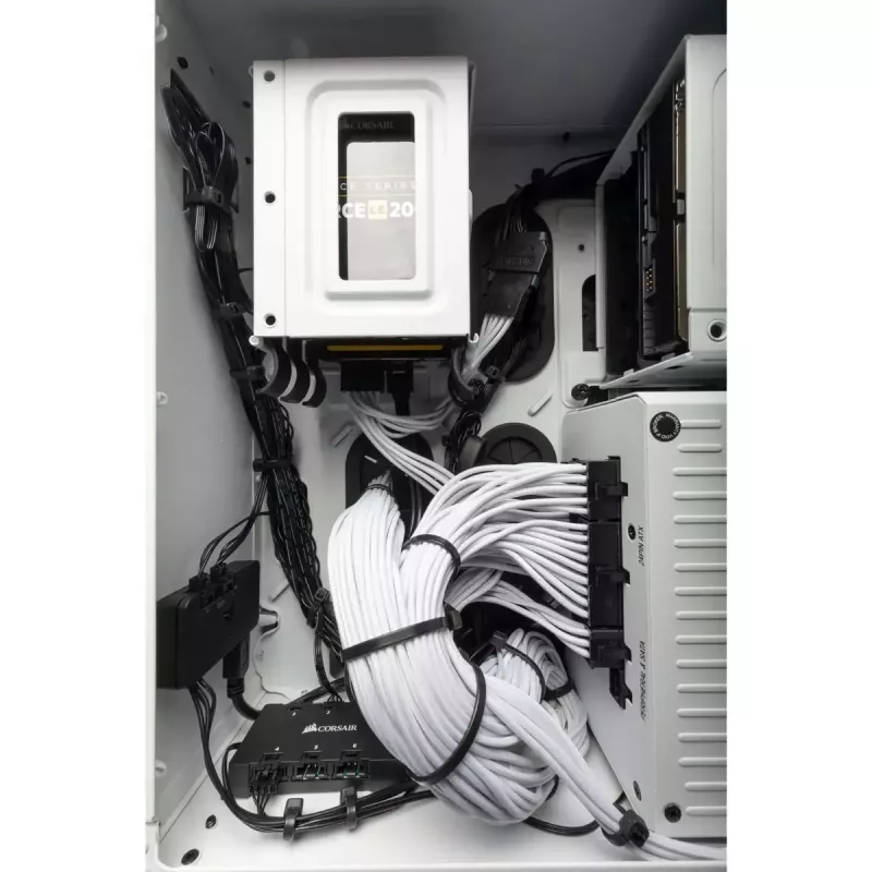 Korpusas Corsair Crystal 280X Micro ATX Baltas