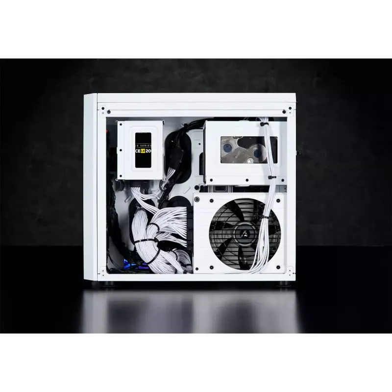 Korpusas Corsair Crystal 280X Micro ATX Baltas