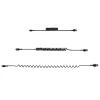 StarTech.com 50 cm USB–Lightning kabelis, MFi sertifikuotas, spiralinis, juodas, tvirtas TPE apvalkalas, aramido pluoštas