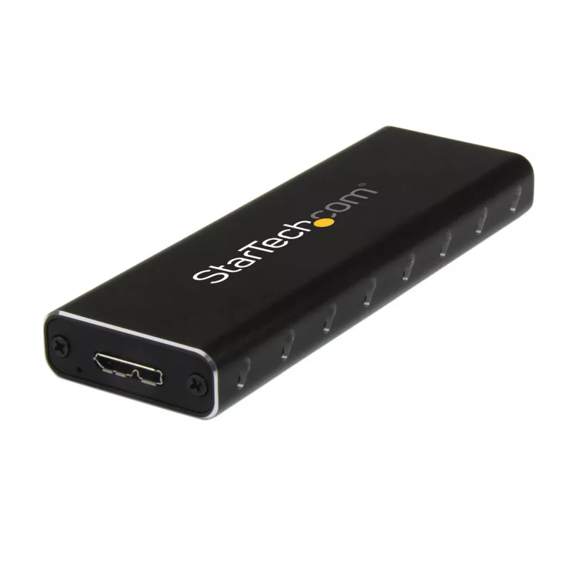 StarTech.com SM2NGFFMBU33 M.2 SSD korpusas M.2 SATA diskams – USB 3.0 (5Gbps) su UASP