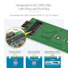 StarTech.com SM2NGFFMBU33 M.2 SSD korpusas M.2 SATA diskams – USB 3.0 (5Gbps) su UASP
