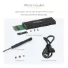 StarTech.com SM2NGFFMBU33 M.2 SSD korpusas M.2 SATA diskams – USB 3.0 (5Gbps) su UASP